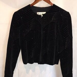 Susan Ross Design Evening Jacket | Holiday Party Jacket | Size 6